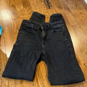 Black next level stretch American eagle jeans